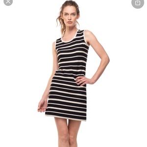 Max Studio Sleeveless Striped Dress size xs NWT